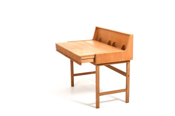 Image 1 of Danish Modern Oak Desk, 1960s