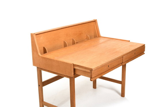 Image 1 of Danish Modern Oak Desk, 1960s