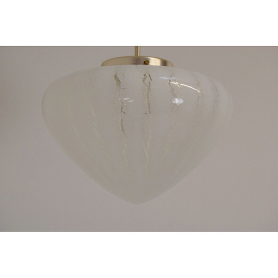 Image 1 of Vintage glass suspension, Czech 1970