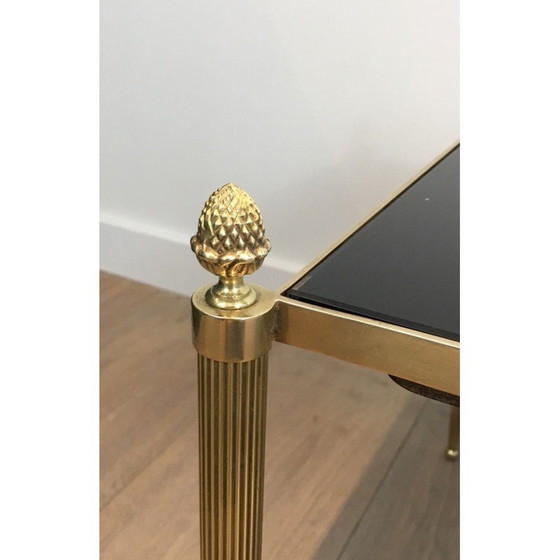Image 1 of Vintage brass coffee table by Maison Jansen, 1940