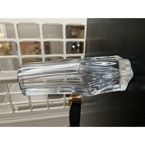 Image 1 of Vaso di cristallo asimmetrico vintage per Daum, 1964