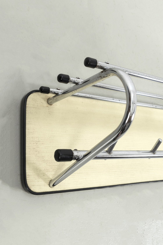 Image 1 of Vintage chrome coat rack