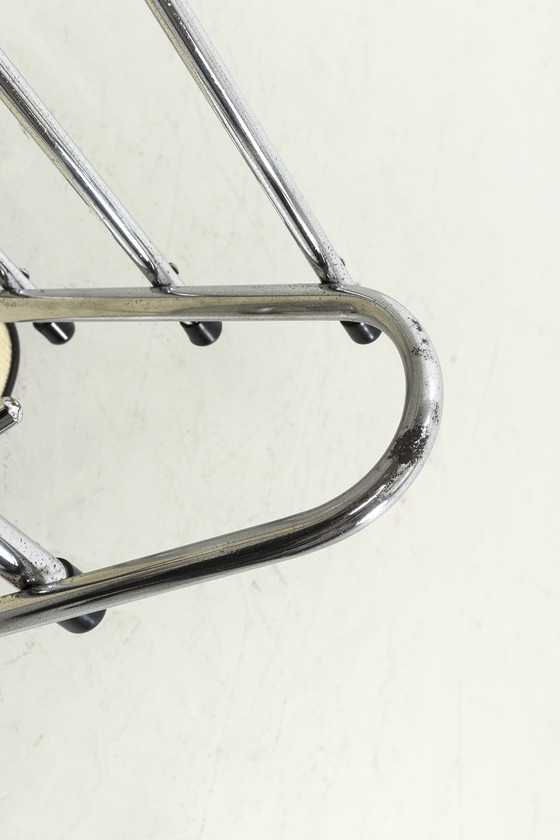 Image 1 of Vintage chrome coat rack