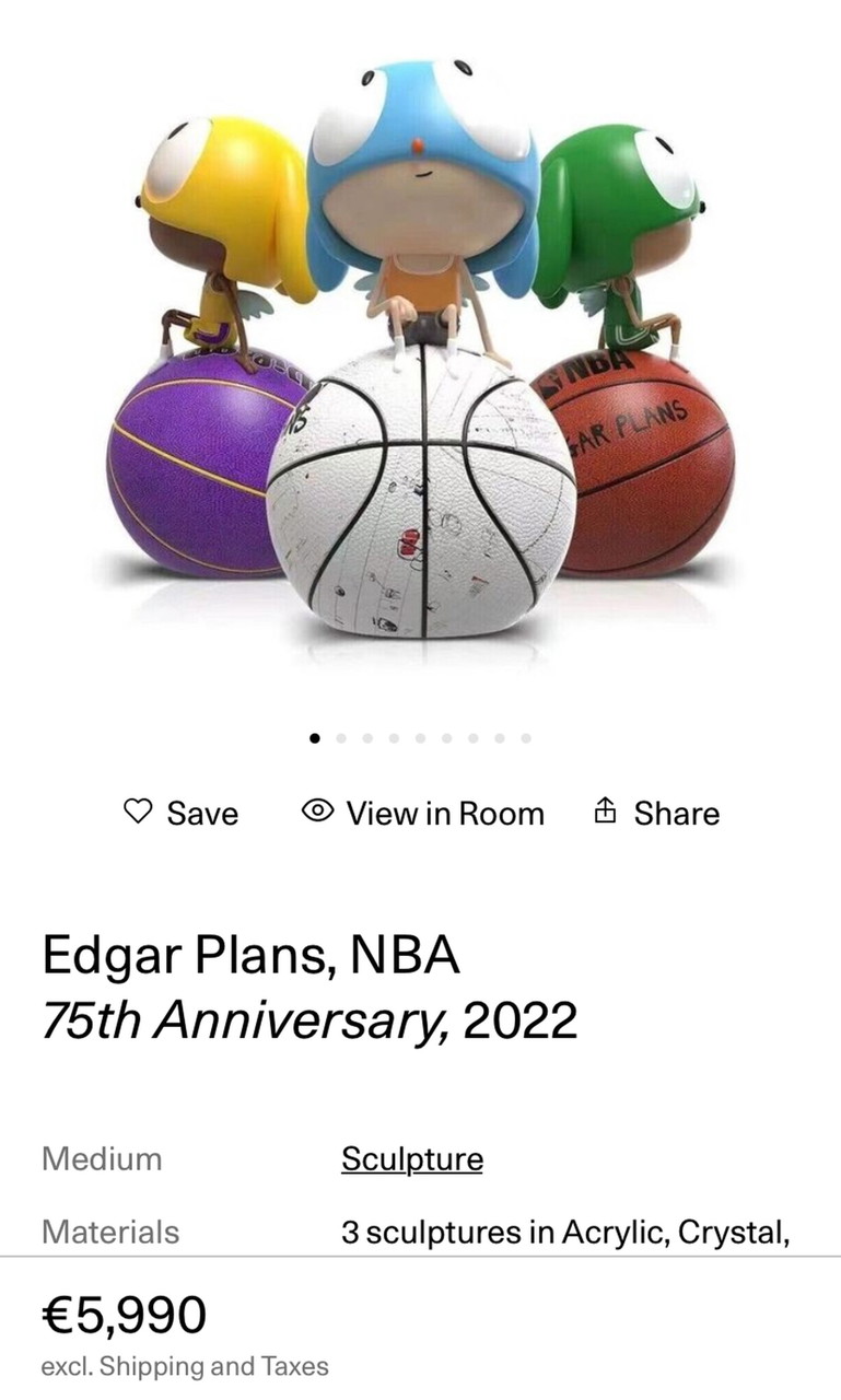 3x Edgar Plans - 75th Anniversary NBA | €3,300 | Whoppah