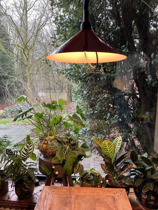 Retro Red Pendant Lamp