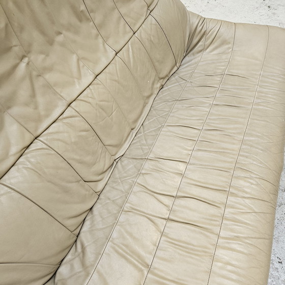 Image 1 of Rare Benches By Gerard Van Den Berg With Zipper Around And Special Shape Back Side