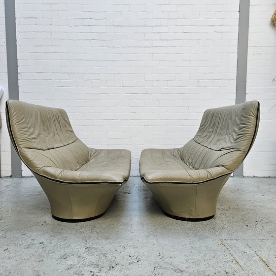 Image 1 of Rare Benches By Gerard Van Den Berg With Zipper Around And Special Shape Back Side