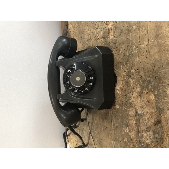 Image 1 of Telefono vintage in bachelite nera, Germania