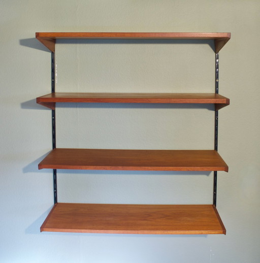 Kai Kristiansen Teak Shelves, Feldballes, 1960S.