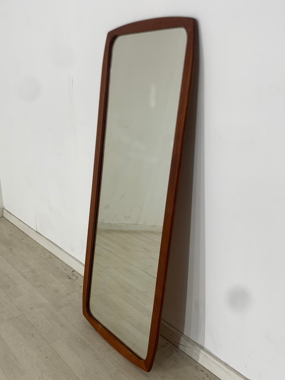 Image 1 of Danish teak mirror