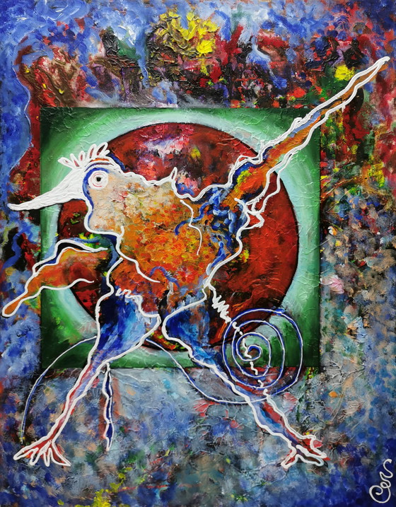 Image 1 of Cor Hendriksen 'Uccello di fuoco'