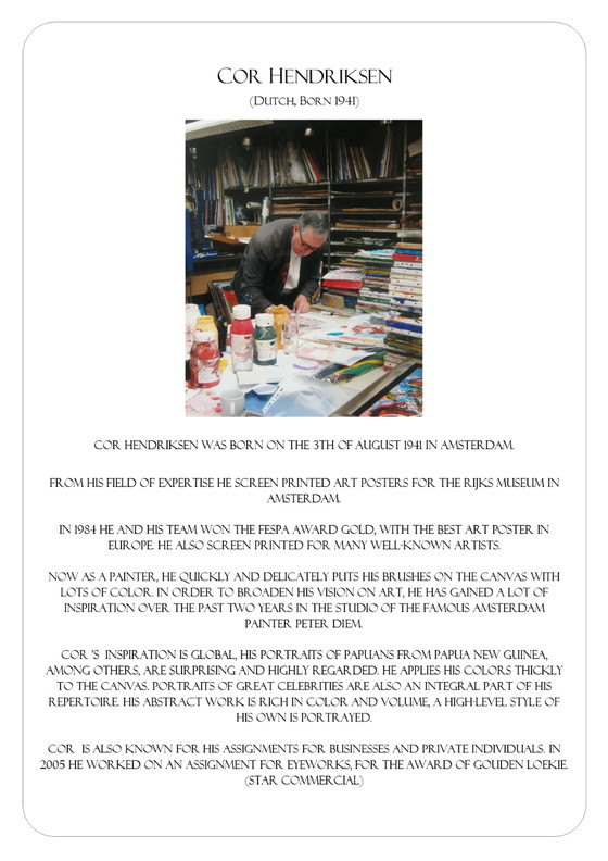 Image 1 of Cor Hendriksen 'Uccello di fuoco'