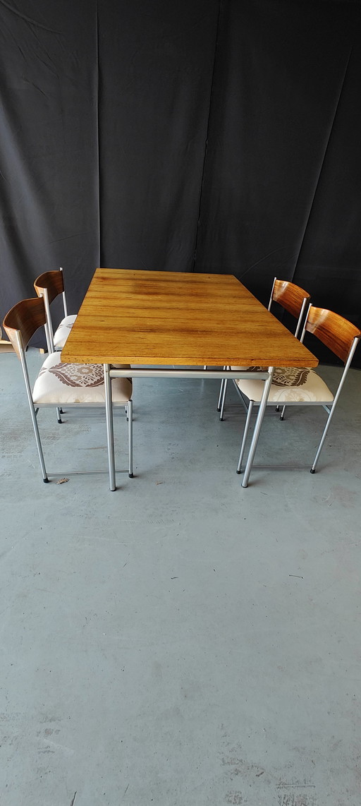 Pastoe SM08 dining room set by Cees Braakman