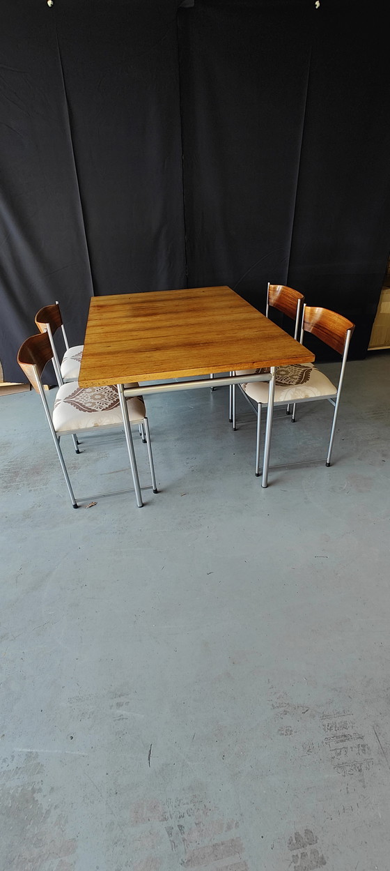 Image 1 of Pastoe SM08 dining room set by Cees Braakman