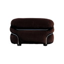 Poltrona vintage in velluto di alpaca in stile spaziale di Gianfranco Frattini per Cassina, 1972
