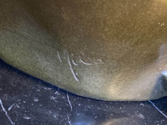 Image 1 of Bronzo contemporaneo L'orso firmato Milo