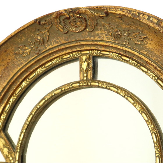 Image 1 of Mid - Century Gold Leaf Rococo Style Mirror