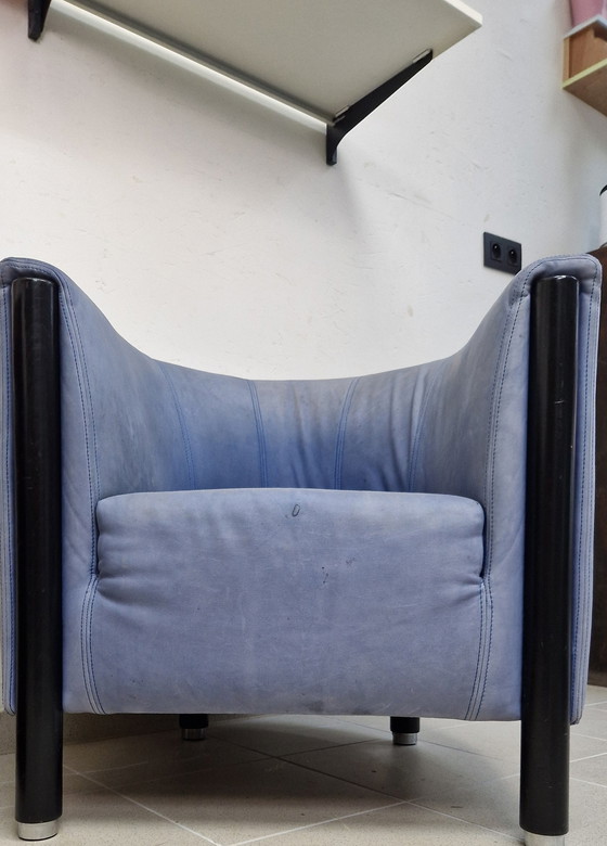 Image 1 of 2x fauteuil Gelderland bleu