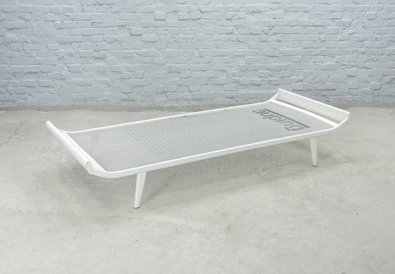 Image 1 of White Cleopatra Sofa / Daybed Designed for Auping by AR Cordemeijer. Netherlands, 1950s.