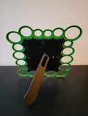 Cornice portafoto IKEA vintage verde in stile Pop-Art