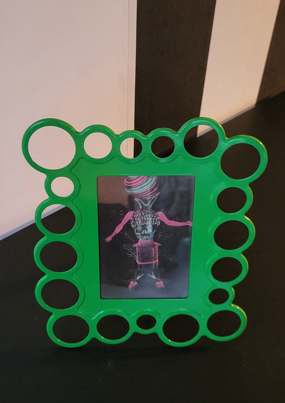 Image 1 of Cornice portafoto IKEA vintage verde in stile Pop-Art