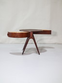 Side Table Rosewood Sewing Table Danish Vintage