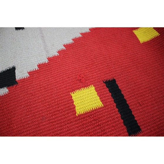Image 1 of Vintage wool Kilim rug, 1950