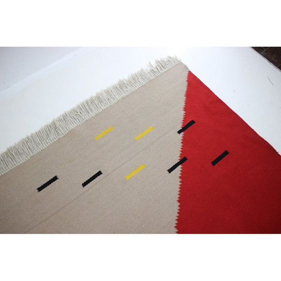 Image 1 of Vintage wool Kilim rug, 1950