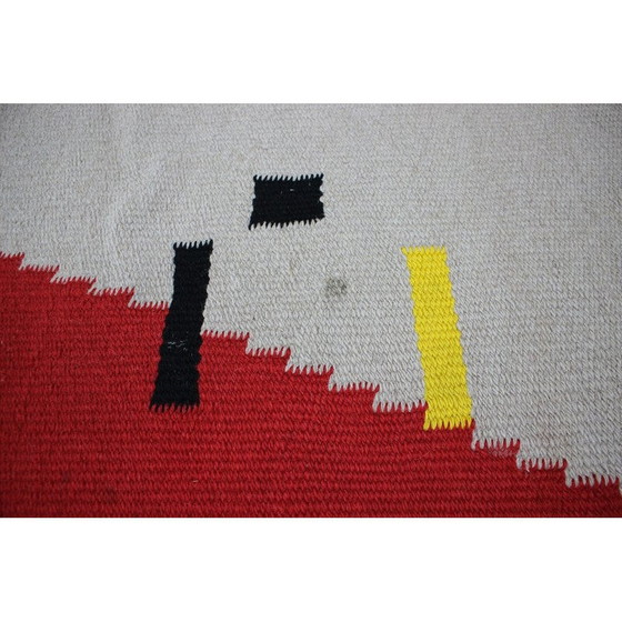 Image 1 of Vintage wool Kilim rug, 1950
