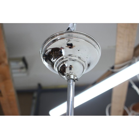 Image 1 of Vintage Art Deco chandelier, Czecholsovakia 1930s