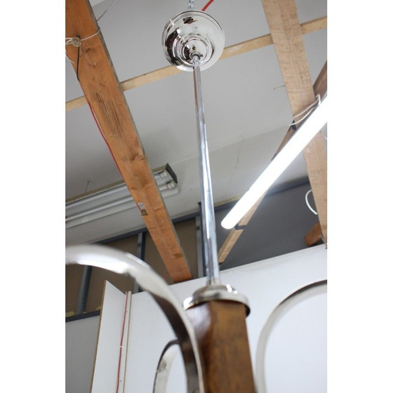 Image 1 of Vintage Art Deco chandelier, Czecholsovakia 1930s