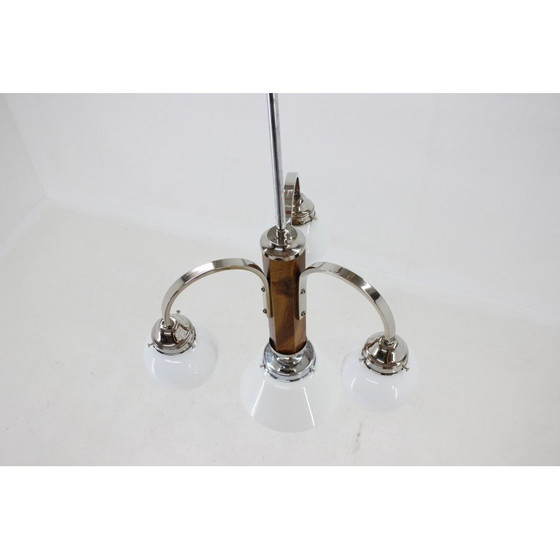 Image 1 of Vintage Art Deco chandelier, Czecholsovakia 1930s