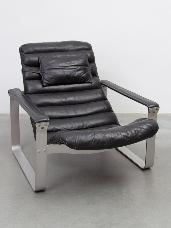 Image 1 of Pulkka Lounge Chair Designed By Ilmari Lappalainen By Asko, Finland, 1968