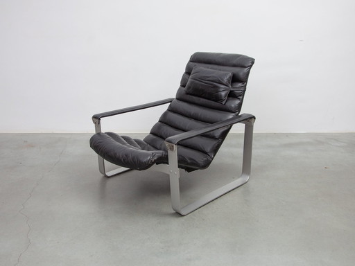 Pulkka Lounge Chair Designed By Ilmari Lappalainen By Asko, Finland, 1968