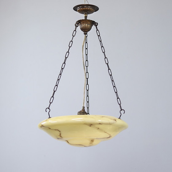 Image 1 of Lampe à écailles Art Déco