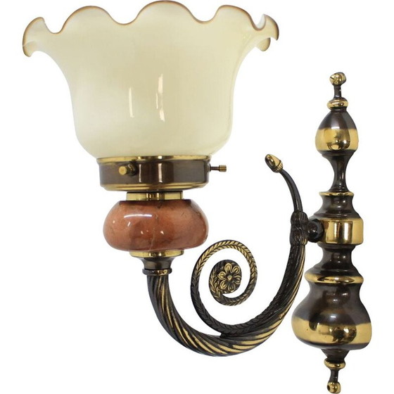 Image 1 of 8 vintage wall lamp, Germany 1980