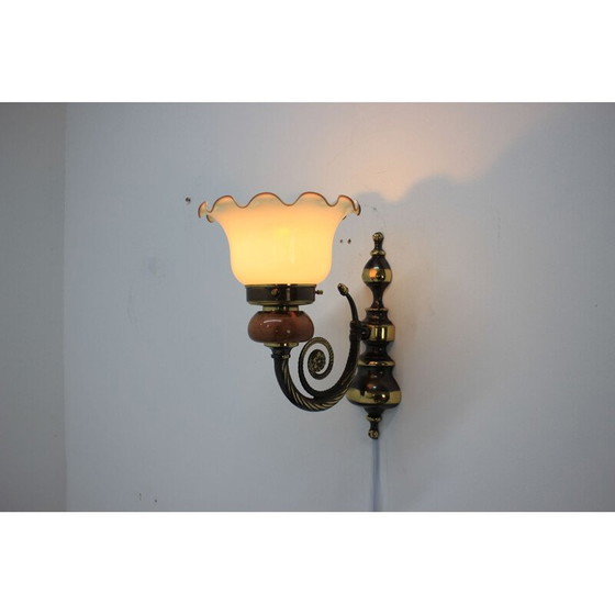Image 1 of 8 vintage wall lamp, Germany 1980