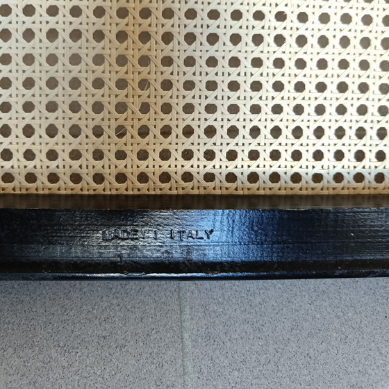 Image 1 of Set Of 4 Black Vintage Cesca Chairs "Made In Italy"