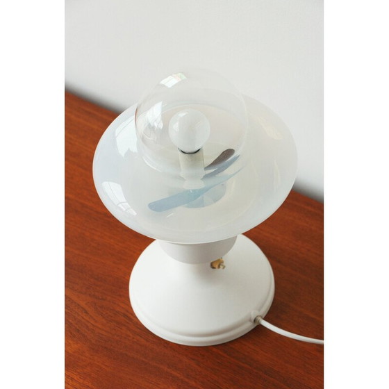 Image 1 of Vintage white lamp, 1970