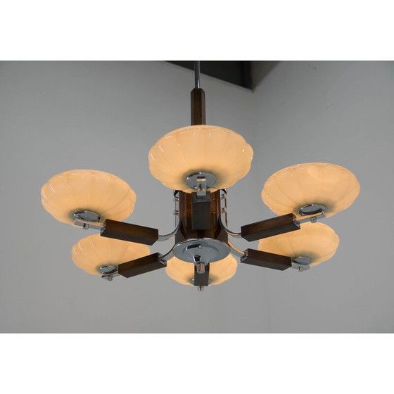 Image 1 of Vintage Art Deco chandelier, 1930s