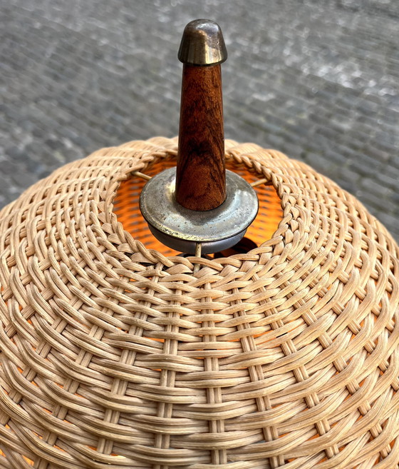 Image 1 of A "Fliegenbein" floor lamp, model 2116, by Julius T.Kalmar, Austria, 1960's