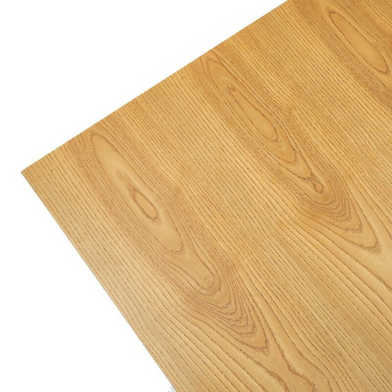 Image 1 of Vintage “Eretteo” square coffee table in ash veneered wood by Orni Halloween for Artemide, Italy 1970