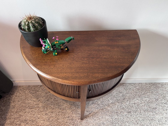 Image 1 of Table demi-lune vintage