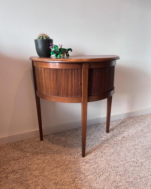 Table demi-lune vintage