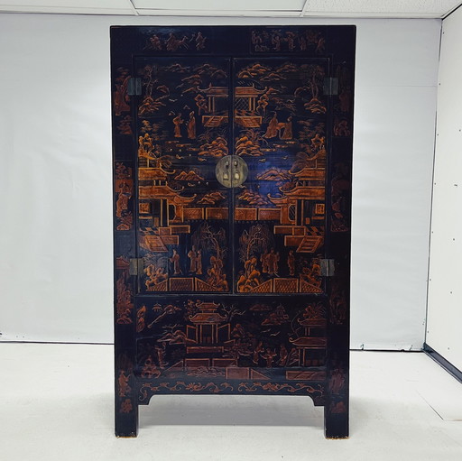 Antique Chinese Wedding Cabinet