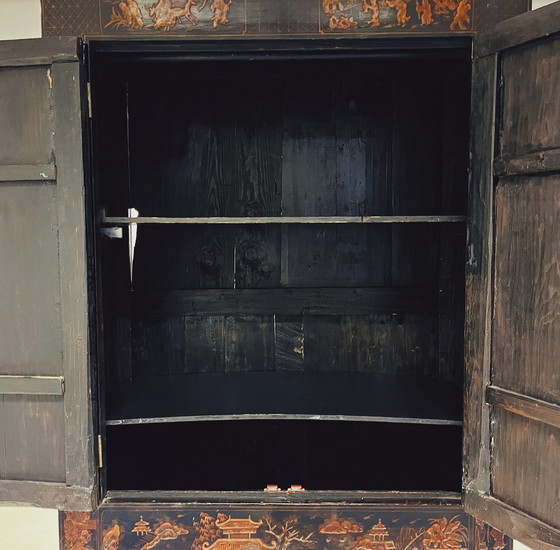 Image 1 of Antique Chinese Wedding Cabinet