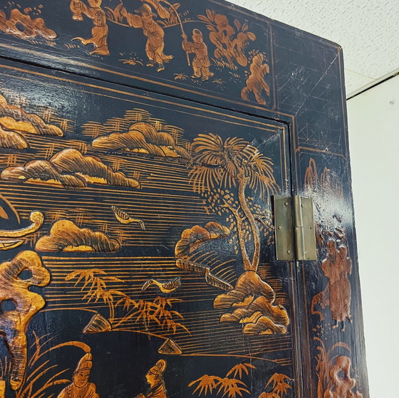 Image 1 of Antique Chinese Wedding Cabinet