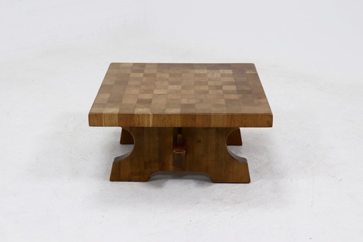 Vintage Brutalist Coffee Table 