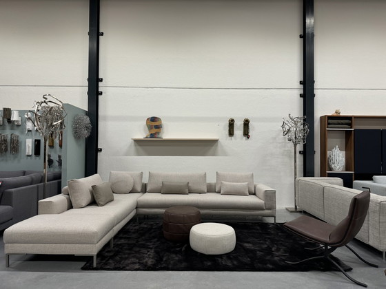 Image 1 of Design On Stock Aikon Lounge Corner Sofa Balmora Moonstone