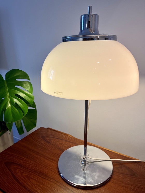 Image 1 of Harvey Guzzini Faro table lamp 1970's